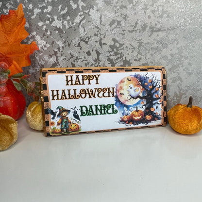 Halloween Chocolate Bar Wrapper